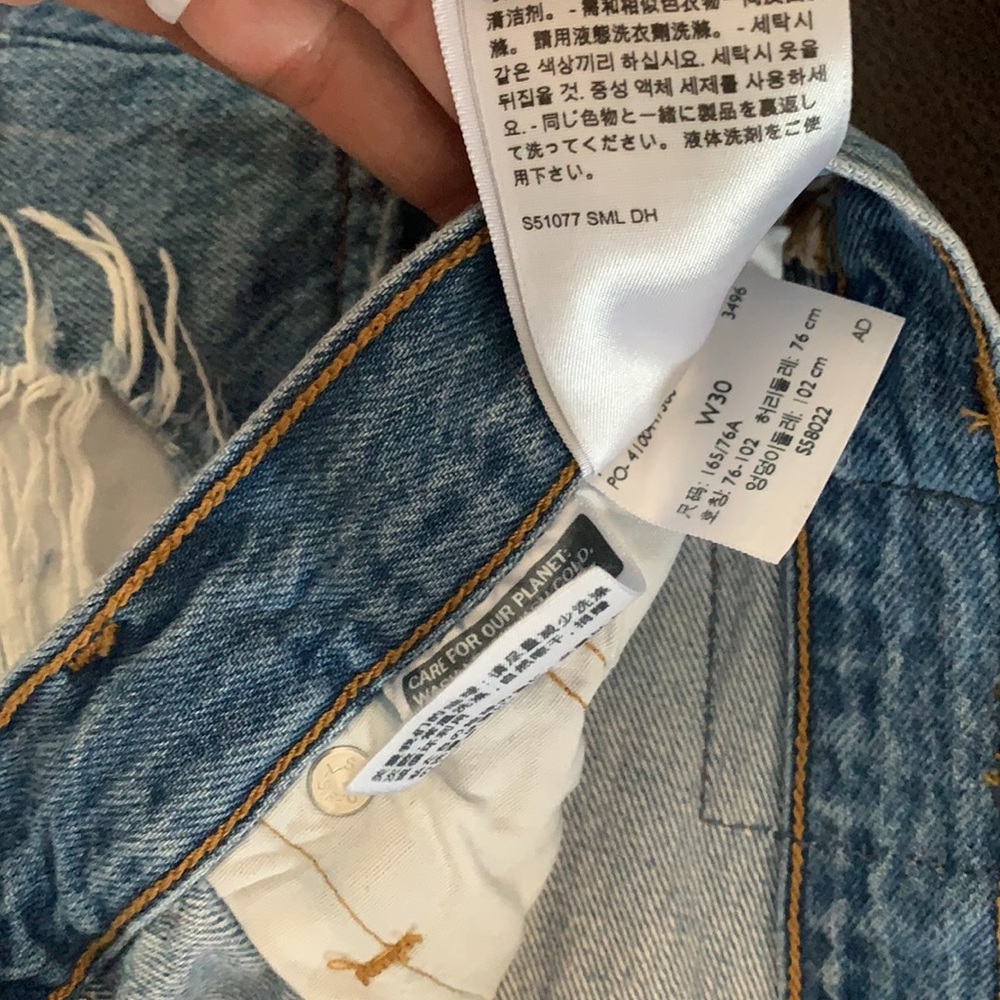 Levi’s 501 High Rise Shorts - Picture 3 of 5